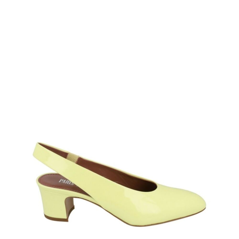 Paris Texas Lavinia Patent Slingback Pumps Yellow Womens